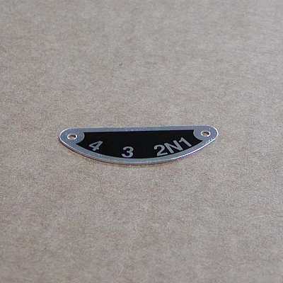 Gear Indicator Plate