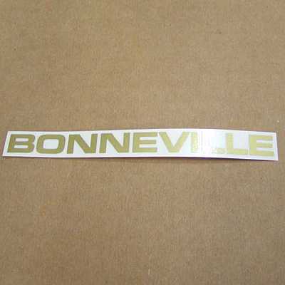 Bonneville Decal